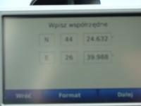 współrzedne GPS